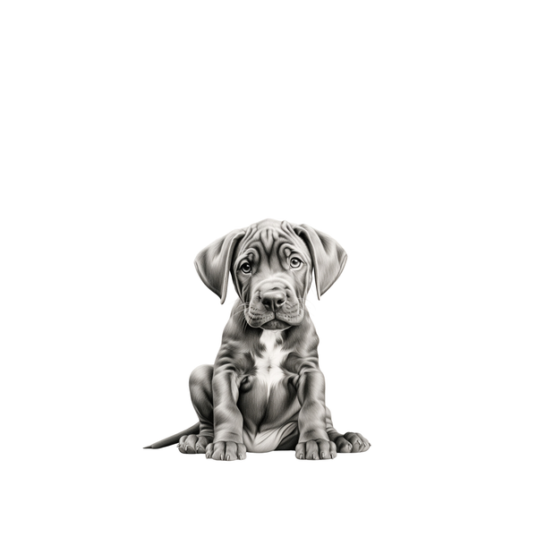 "Baby Great Dane" Print