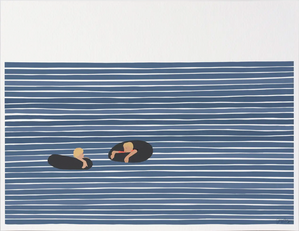 "Boys in Inner Tubes" Print