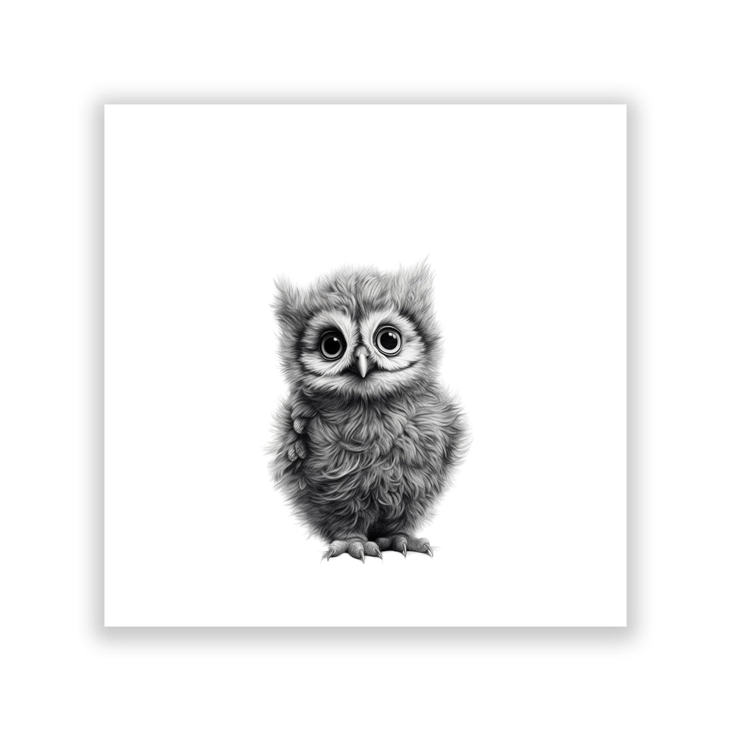 "Baby Owl" Print