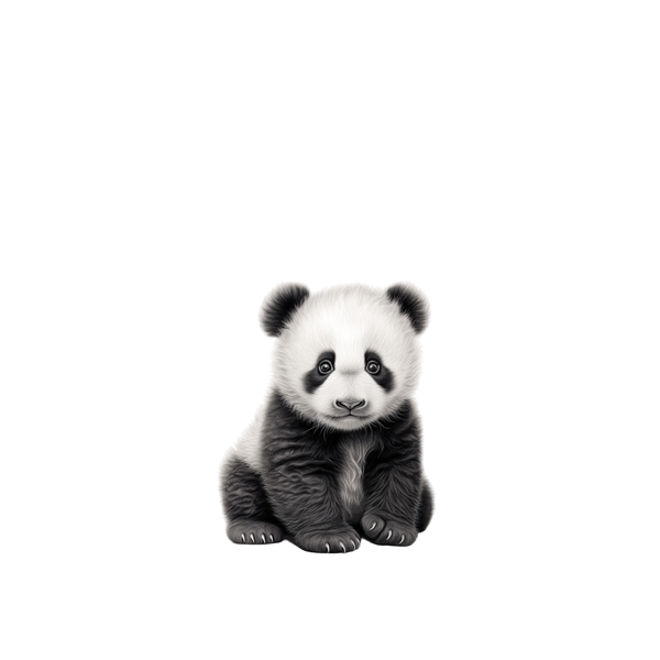 "Baby Panda" Print