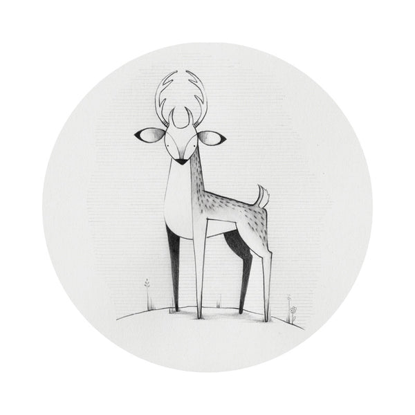 "Little Stag" Print