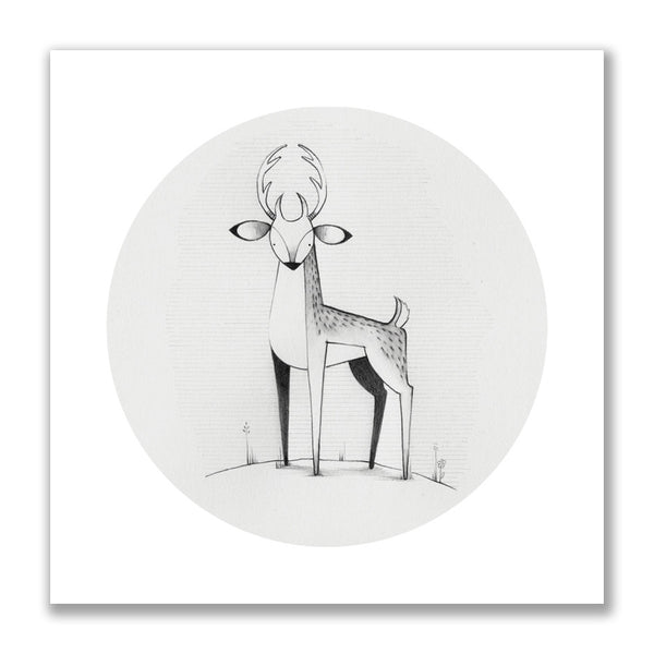 "Little Stag" Print