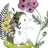 "The Hedgehog" Print