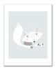 "Arctic Fox" Print