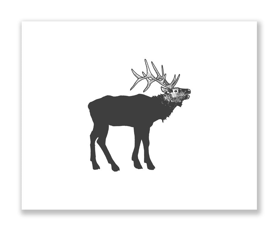 "Elk" Print