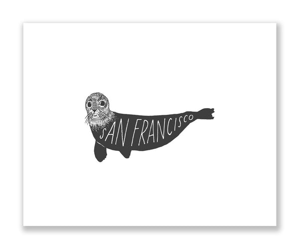 "San Francisco Seal" Print