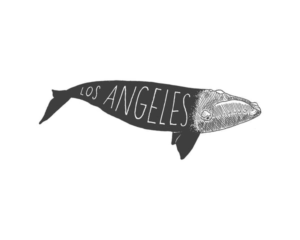 "Los Angeles Whale" Print