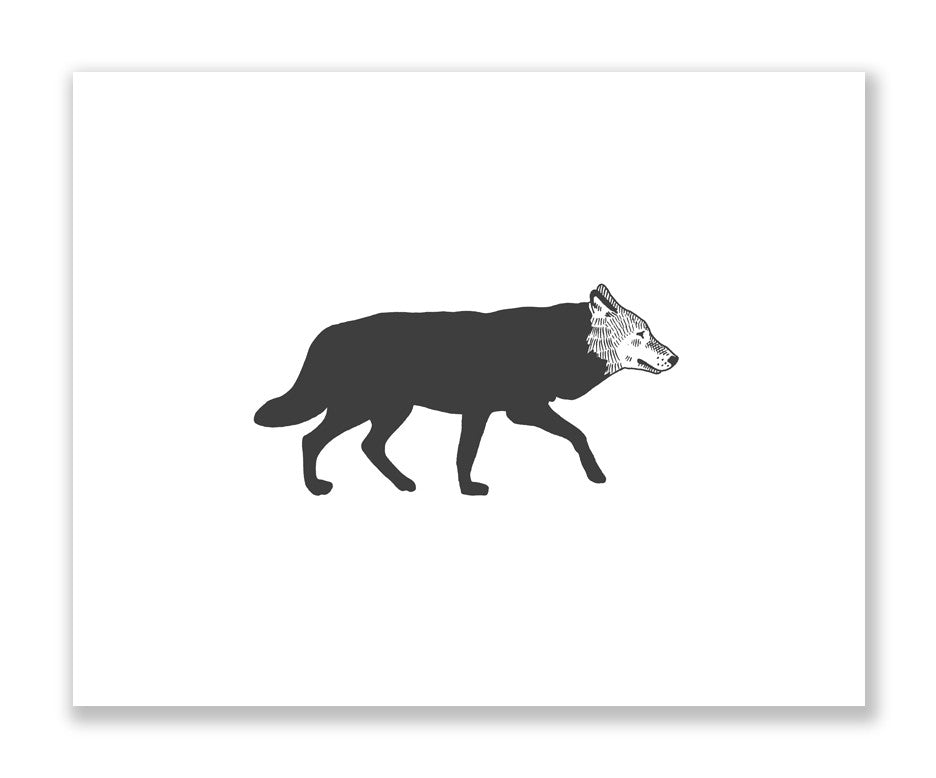 "Wolf" Print