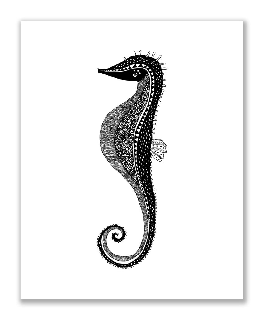 "Seahorse" Print