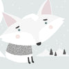 "Arctic Fox" Print
