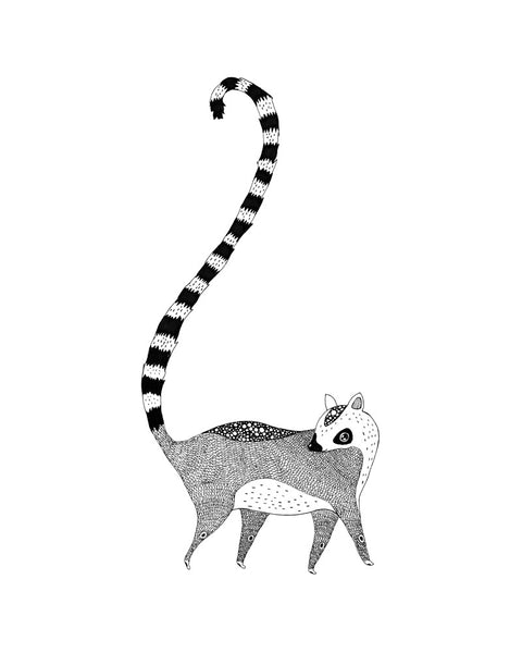 "Lemur" Print