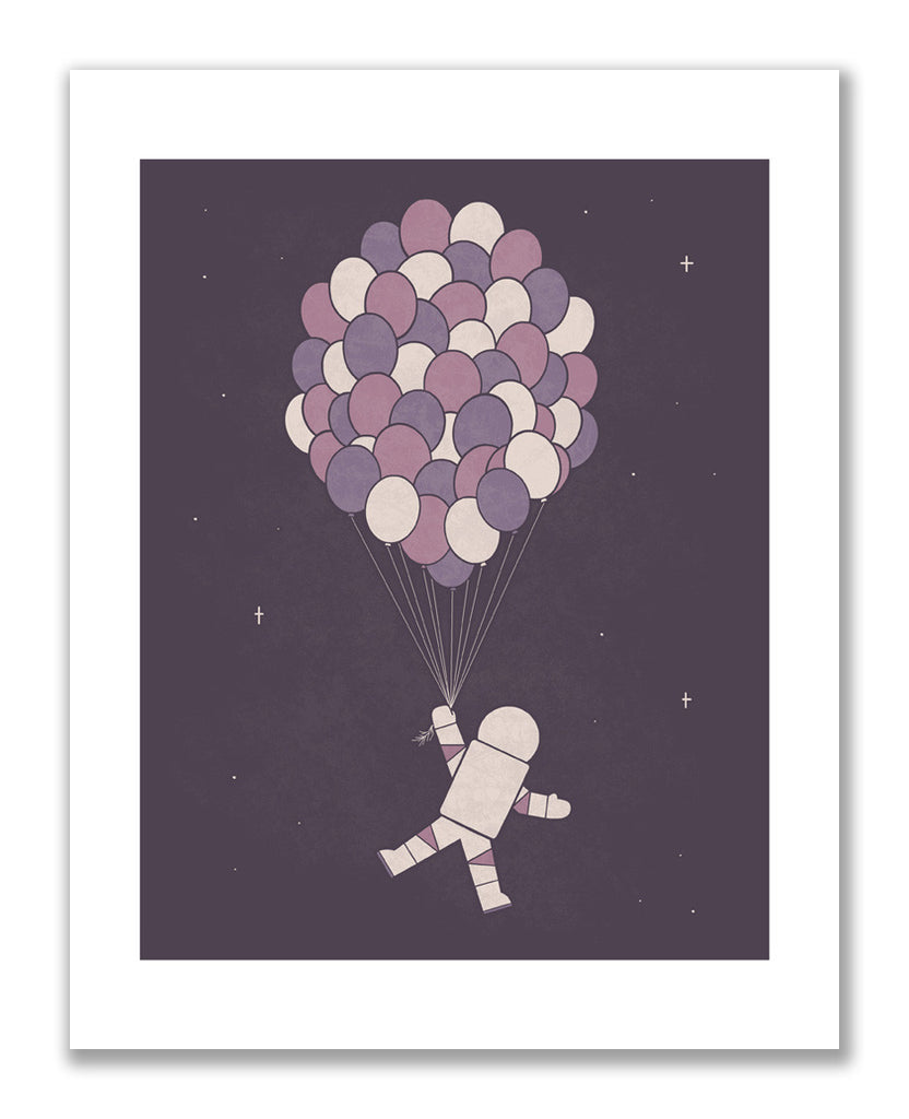 "Space Balloons" Print