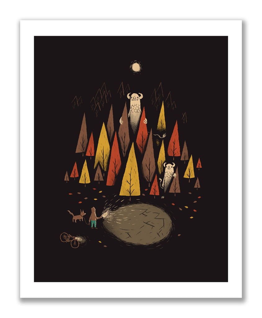 "In the Woods" Print
